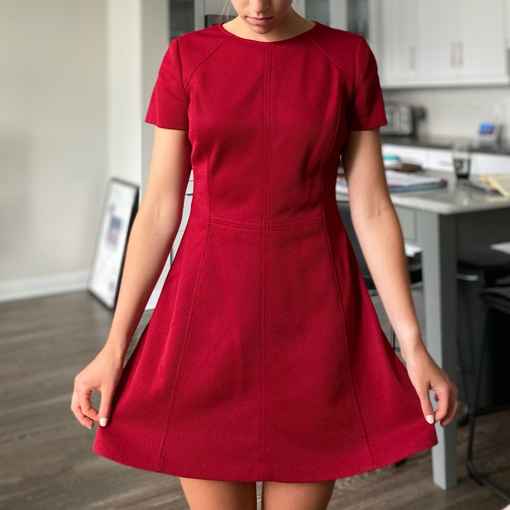 Ralph Lauren Red Dress Size 4